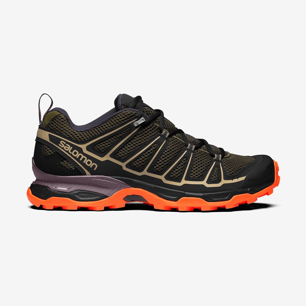 Baskets Salomon Homme Vert Olive - Salomon X-ULTRA - France (4105-ZDRXS)